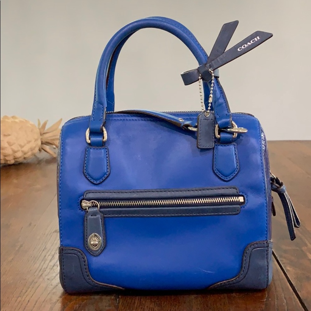 Blue Coach Bag